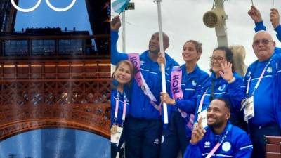 Así fue el desfile de Hondura en la ceremonia de inauguración de los Juegos Olímpicos París 2024.