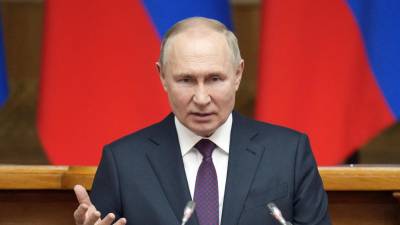 El presidente ruso, Vladimir Putin, no se encontraba en el Kremlin al momento del supuesto ataque.