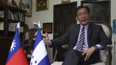 Benito Liao, cónsul general en San Pedro Sula.
