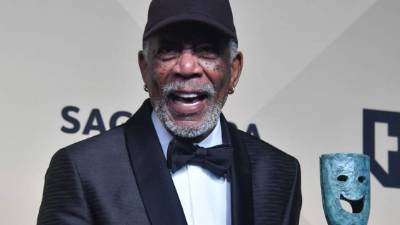 El actor Morgan Freeman. Foto AFP