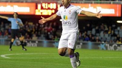 Jonathan Mejía marcó 16 goles en el Real Jáen.