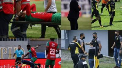 Motagua y Marathón empataron 1-1, mientras que Real España venció 3-2 al Platense en los duelos que cerraron la jornada 7 del Apertura 2020. Mira las imágenes más curiosas de los duelos.
