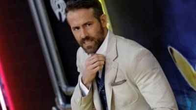 El actor canadiense Ryan Reynolds.