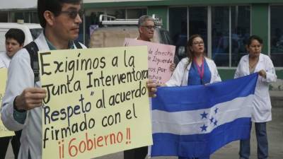 Ayer tuvieron una protesta simultánea.