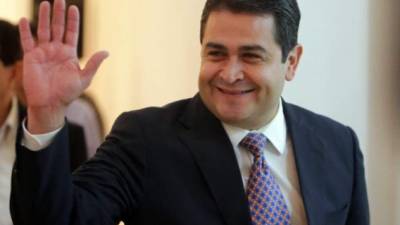 El presidente de Honduras, Juan Orlando Hernández, anunció la firma del acuerdo con el FMI.