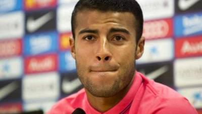 Rafinha se lesionó anoche durante el partido contra el Roma, de la primera jornada de la Liga de Campeones.