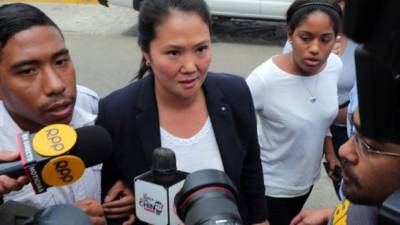 Keiko fue detenida este miércoles para ser investigada por lavado de activos durante su campaña electoral de 2011./EFE.