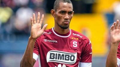 Jerry Bengtson ha recibido dos castigos en el fútbol costarricense con el Saprissa.