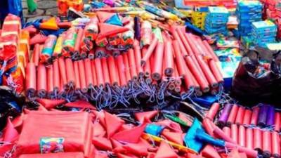 Son cuatro personas que están citadas para deducir responsabilidades por decomiso de pólvora. Imagen de archivo.