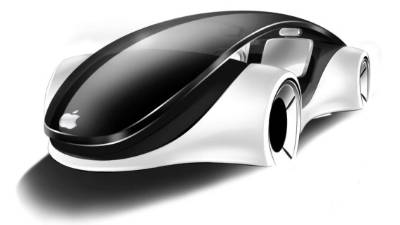 Concepción artística del diseño del Apple Car.
