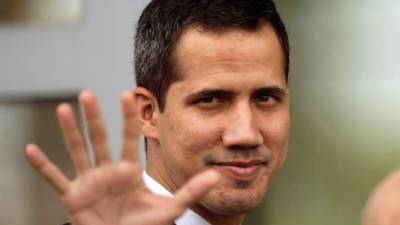 En la imagen un registro del líder opositor y presidente del Parlamento venezolano, Juan Guaidó. EFE/Archivo