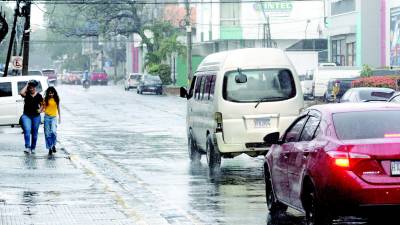 <b>En los últimos dos días ha llovido en San Pedro Sula sin incidentes que reportar.</b>
