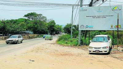 Las obras están a cargo de Siglo 21 y se pagaron con impuestos de los sampedranos que tienen carro.