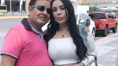 El comediante Sammy Pérez y Zuleika Garza en una foto de archivo.