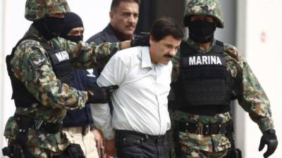 La Marina mexicana apoyada por autoridades de EUA dieron captura al Chapo.