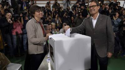 'Si buscan un responsable, soy yo', el mensaje del presidente de Cataluña, Artur Mas, a la fiscalía española.