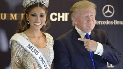 Trump fue el copropietario de la franquicia de Miss Universo hasta el año pasado.