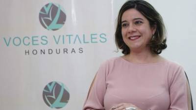 Diana Martínez, presidenta de la junta directiva de VVH. Foto: Amílcar Izaguirre.