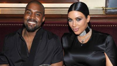 Kanye West y Kim Kardashian