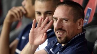 Franck Ribéry es una de las estrellas del equipo de Francia.