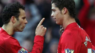 Giggs y Cristiano fueron grandes referentes en el United.