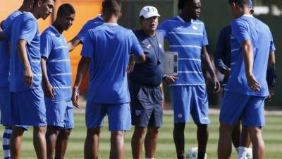 Jorge Luis Pinto y el combinado catracho van por el pase a los cuartos de final.