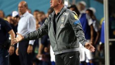 Luiz Felipe Scolari quedó satisfecho con el resultado.