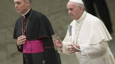 El papa Francisco, durante una audiencia general en la Ciudad del Vaticano. EFE/Archivo