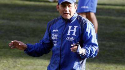 Jorge Jiménez, entrenador de la Sub-20 de Honduras.