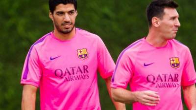 Suárez por sanción y Messi por precaución no estarán este día.