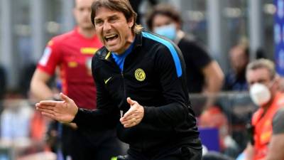 Antonio Conte ha decidido no seguir en el banquillo del Inter de Milán. Foto AFP.