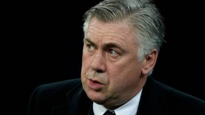 Carlo Ancelotti, durante el partido contra el Villarreal.