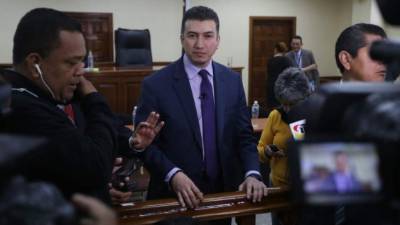 En imagen de archivo, el presidente de la Corte Suprema, Rolando Argueta.