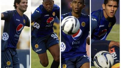 'Chori' Sosa, Víctor Ortiz, Luis Castro y Jorge Claros no seguirán en Motagua.