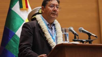 Luis Arce Catacora, presidente de Bolivia desde el 8 de noviembre de 2020. Foto: EFE