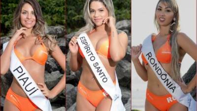Las 22 candidatas compiten por el título del trasero más bello de todo Brasil.