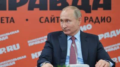 El presidente Ruso, Vladímir Putin