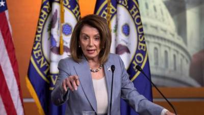 La presidenta de la Cámara Baja de Estados Unidos, la demócrata Nancy Pelosi. EFE