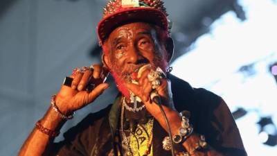 El músico jamaicano Lee 'Scratch' Perry en una foto de archivo.