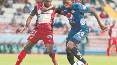 Víctor Arzú, atacante del Motagua.