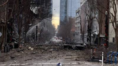 Una fuerte explosión sacudió el centro de Nashville, Tennessee, la mañana del viernes, en un acto al parecer 'deliberado', según la policía de esta ciudad del sur de Estados Unidos.
