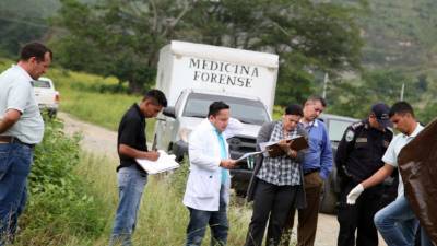 Al momento del levantamiento los jóvenes tenían señales de torturas, estaban amarrados y semidesnudos.