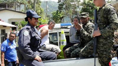 Los hombres fueron detenidos en colonia 19 de Junio.