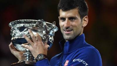 Novak consiguió su sexto título en Melbourne.