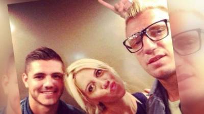 Wanda Nara fue pareja de Maxi López (derecha) y ahora es la chica de Icardi (izquierda).