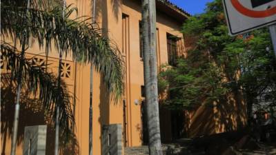 El Museo de Antropología e Historia ubicado en la tercera avenida de San Pedro Sula.