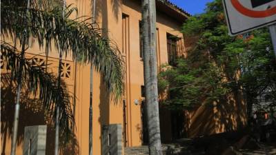 El Museo de Antropología e Historia ubicado en la tercera avenida de San Pedro Sula.