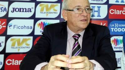 Jaime Villegas habló en conferencia de prensa. Foto Ronald Aceituno