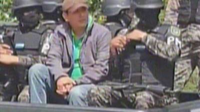 Johny Mauricio y Víctor Maldonado Valle fueron detenidos el fin de semana en la Entrada, Copán, al occidente de Honduras.