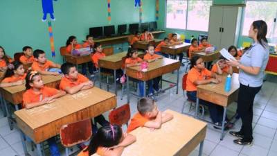 Estudiantes de tercer grado de la escuela bilingüe Happy Days and Freedom.